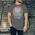 I Survived AP Lang Retro Book Graphic Unisex Jersey T-Shirt I Survived AP Lang Retro Book Graphic Unisex Jersey T-Shirt