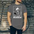 Tarot Card Shirt The Reader Tarot Skeleton Reading Book Unisex Jersey T-Shirt Tarot Card Shirt The Reader Tarot Skeleton Reading Book Unisex Jersey T-Shirt