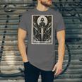 Tarot Cards Guide Book Esoteric Mysticism Clothing Tarot Card Justice Unisex Jersey T-Shirt