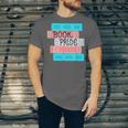 Threadless Grey Sky Chai Trans Book Pride Graphic Unisex Jersey T-Shirt