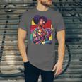 History Woman Reading Book Geometric Girl Educated Unisex Jersey T-Shirt