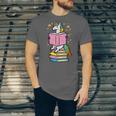 Unicorn Read Reading Book Librarian America Girls Women Unisex Jersey T-Shirt Unicorn Read Reading Book Librarian America Girls Women Unisex Jersey T-Shirt