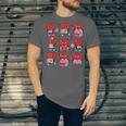 Valentines Day Librarian Heart Reading Book Women Men Kids Unisex Jersey T-Shirt
