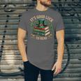 Vintage It's Good Luck To Read St Patrick's Day Book Lucky Unisex Jersey T-Shirt