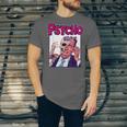 Vintage Movie Horror Poster Comic Book Graphic Film Night Unisex Jersey T-Shirt