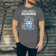 Wild About Reading Book Lover Hippo Unisex Jersey T-Shirt Wild About Reading Book Lover Hippo Unisex Jersey T-Shirt