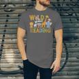 Wild About Reading Kid Love Wild Animal Books Back To School Unisex Jersey T-Shirt Wild About Reading Kid Love Wild Animal Books Back To School Unisex Jersey T-Shirt