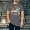 Wild About Reading Zoo Animals Books Reader Lover Unisex Jersey T-Shirt Wild About Reading Zoo Animals Books Reader Lover Unisex Jersey T-Shirt