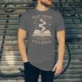 Witchy Book Club Pagan Reader Occult Fiction Coven Ritual Unisex Jersey T-Shirt