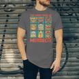 Women's DCC Many Faces Of Mordecai Grid Gamer Series Book Unisex Jersey T-Shirt Women's DCC Many Faces Of Mordecai Grid Gamer Series Book Unisex Jersey T-Shirt
