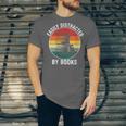 Women's Easily Distracted By Books Unisex Jersey T-Shirt