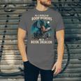 In a World Of Bookworms Be a Book Dragon Reading Unisex Jersey T-Shirt In a World Of Bookworms Be a Book Dragon Reading Unisex Jersey T-Shirt