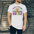 100 Days In The Book Fun 100 Days Of School Boy Girl Teacher Unisex Jersey T-Shirt