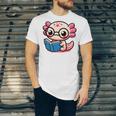 Adorable Book Lover Axolotl With Reading Glasses Cute Unisex Jersey T-Shirt Adorable Book Lover Axolotl With Reading Glasses Cute Unisex Jersey T-Shirt