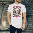 Audiobook Lover Bookish Headphones Just One More Chapter Unisex Jersey T-Shirt