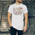 Barely Tolerable Book Floral Bookworm Lover Bookish Premium Unisex Jersey T-Shirt