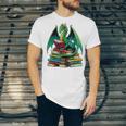 Book Dragon Reading Books Unisex Jersey T-Shirt