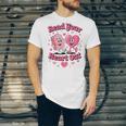 Book Lover Read Your Heart Out Teacher Kids Valentines Unisex Jersey T-Shirt