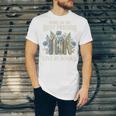 Book Lover Vintage Botanical Friends Premium Tri-Blend Unisex Jersey T-Shirt