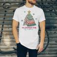 All Booked For Christmas Book Christmas Tree Lights Bookish Unisex Jersey T-Shirt