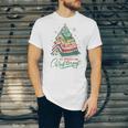 All Booked For Christmas Book Xmas Tree Lights Reading Girly Unisex Jersey T-Shirt All Booked For Christmas Book Xmas Tree Lights Reading Girly Unisex Jersey T-Shirt
