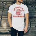 All Booked For Valentines Bow Heart Book Lover Valentine Day Unisex Jersey T-Shirt All Booked For Valentines Bow Heart Book Lover Valentine Day Unisex Jersey T-Shirt