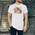 Booktrovert Vintage Wildflowers Books For Book Lovers Unisex Jersey T-Shirt