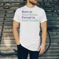 Born To Read Books Forced To Read Emails Apparel Unisex Jersey T-Shirt Born To Read Books Forced To Read Emails Apparel Unisex Jersey T-Shirt