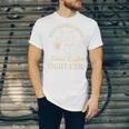Cat Read Banned Books Drink Coffee Fight Evil Unisex Jersey T-Shirt