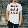 Cat Reading Books Lover Christmas Cat Lover Xmas Unisex Jersey T-Shirt Cat Reading Books Lover Christmas Cat Lover Xmas Unisex Jersey T-Shirt