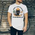 Cat Shirt Introvert Sorry I Can’t Go I’m An Indoor Cat Unisex Jersey T-Shirt