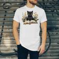 Cat Shirts For Women Book Lover Shirt Cute Cat And Book Premium Tri-Blend Unisex Jersey T-Shirt