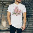 Caution Slippery When Reading Book Reader Unisex Jersey T-Shirt