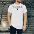 Chapter 25 Book Lovers Readers & Authors 25th Birthday Unisex Jersey T-Shirt Chapter 25 Book Lovers Readers & Authors 25th Birthday Unisex Jersey T-Shirt