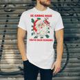 Christmas Bookish He Knows What You'Ve Been Reading Women Unisex Jersey T-Shirt Christmas Bookish He Knows What You'Ve Been Reading Women Unisex Jersey T-Shirt