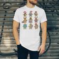 Christmas Library Gingerbread Man Books Lover Bookworm Unisex Jersey T-Shirt Christmas Library Gingerbread Man Books Lover Bookworm Unisex Jersey T-Shirt