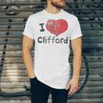 Clifford The Big Red Dog I Heart Clifford Childrens Books Unisex Jersey T-Shirt Clifford The Big Red Dog I Heart Clifford Childrens Books Unisex Jersey T-Shirt