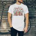 I Closed My Book To Be Here Floral Bookworm Reading Unisex Jersey T-Shirt I Closed My Book To Be Here Floral Bookworm Reading Unisex Jersey T-Shirt