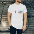 Coffee And Books Unisex Jersey T-Shirt