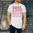Cool Kids Read Books Library Book Reader Book Nerd Unisex Jersey T-Shirt