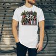 Cosy Sloth In Bookshelf With Plants Unisex Jersey T-Shirt Cosy Sloth In Bookshelf With Plants Unisex Jersey T-Shirt