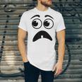 Creepy Face Carrot Halloween Book Character Costume Unisex Jersey T-Shirt Creepy Face Carrot Halloween Book Character Costume Unisex Jersey T-Shirt