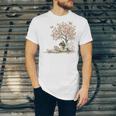 Cute Fairy Reading Fairycore Aesthetic Book Lover Unisex Jersey T-Shirt