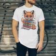 Cute Fox Read More Be Kind Stay Weird Reader Geek Book Lover Unisex Jersey T-Shirt Cute Fox Read More Be Kind Stay Weird Reader Geek Book Lover Unisex Jersey T-Shirt