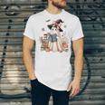Cute Ghost Reading Book Librarian Book Lover Unisex Jersey T-Shirt Cute Ghost Reading Book Librarian Book Lover Unisex Jersey T-Shirt