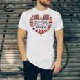 Cute Just A Girl Who Loves Books Heart Shape Reader Unisex Jersey T-Shirt