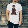 Cute Mouse Reading Book Graduation Unisex Jersey T-Shirt