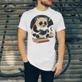 Cute Panda Reading Book Under Moon Bookworm Coffee Lover Unisex Jersey T-Shirt Cute Panda Reading Book Under Moon Bookworm Coffee Lover Unisex Jersey T-Shirt