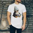 Cute Penguin Reading Book Faux-Crochet Print Unisex Jersey T-Shirt Cute Penguin Reading Book Faux-Crochet Print Unisex Jersey T-Shirt