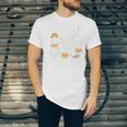Dead Set On Reading Skeleton Halloween Book Lover Unisex Jersey T-Shirt